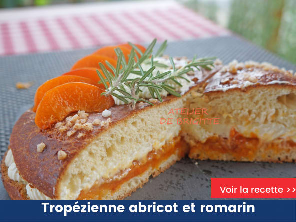 Tropézienne abricots et romarin